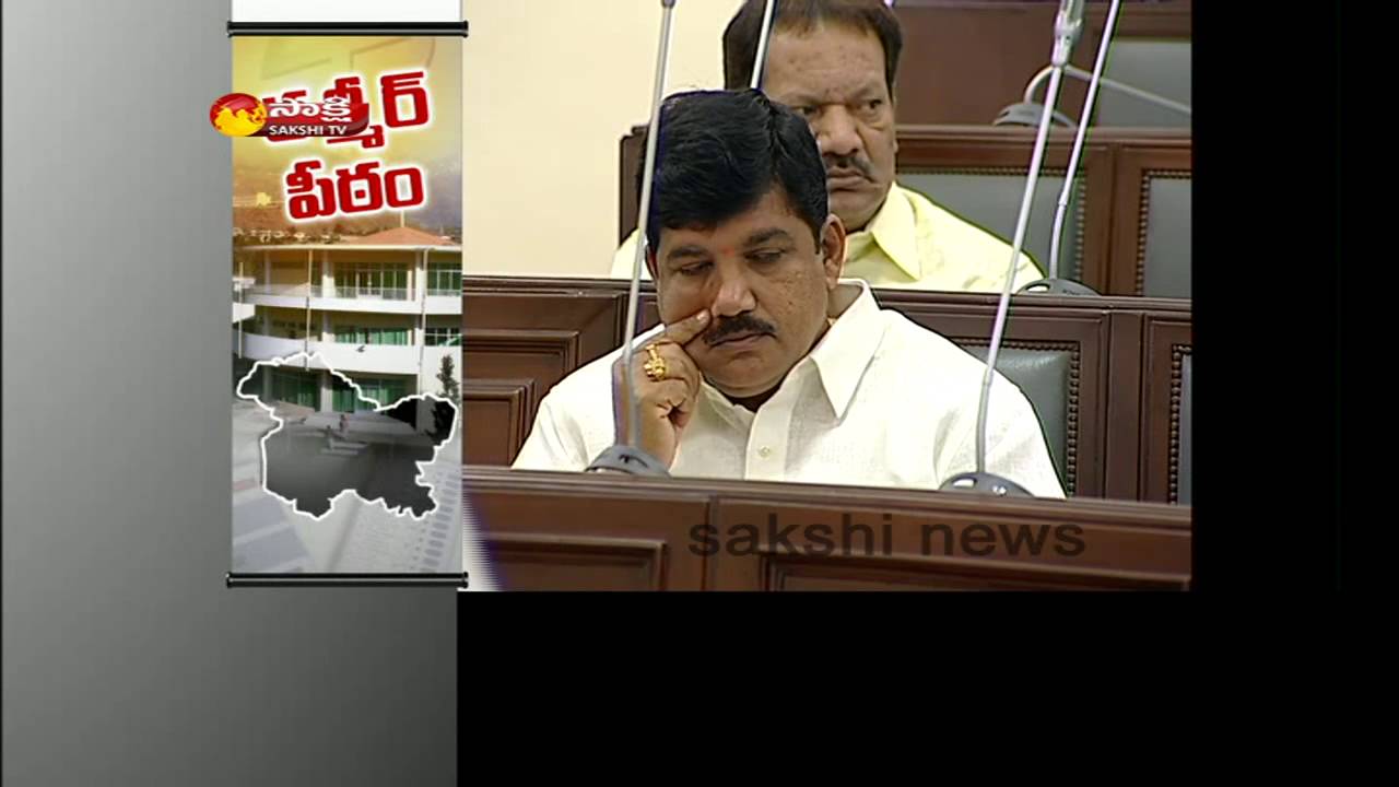 Devineni uma speaks over water distribution issue in assembly
