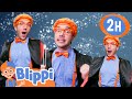 Blippi Has a Magical Halloween! | 💙 Blippi! 🧡 | Preschool Learning | Moonbug Tiny TV