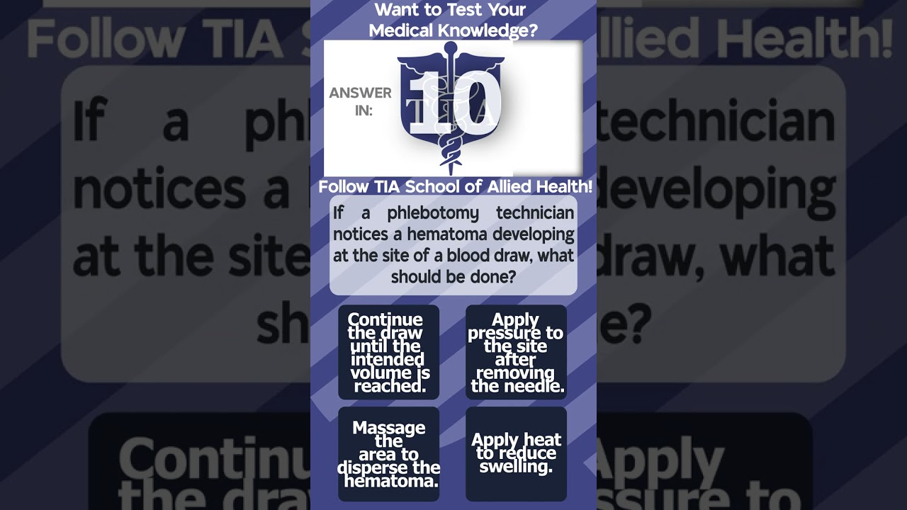 📝QUIZ TIME! 30 Seconds!⌛ Lets put that knowledge to the test. Are you ready for your NHA Exam?