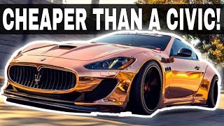 7 CHEAPEST SUPERCARS YOU CAN BUY TODAY!