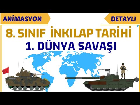 1. Dünya Savaşı 8. SINIF İNKILAP TARİHİ 2. ÜNİTE