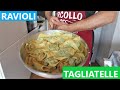 Ravioli  Ripieni e Tagliatelle  Fatti in casa pasta fresca