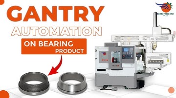 CNC Gantry Machine Full Automation With Bearing Product VD - 427 #CNC #realtechcnc