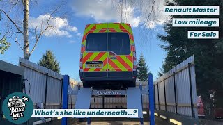 Take A Look Underneath A Renault Master Ex Ambulance At Basevan