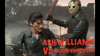 Ash Williams Vs Jason Voorhees The Clic Stop Motion Remastered