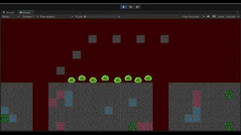 Slime Jump and Idle animation in unity (Real)