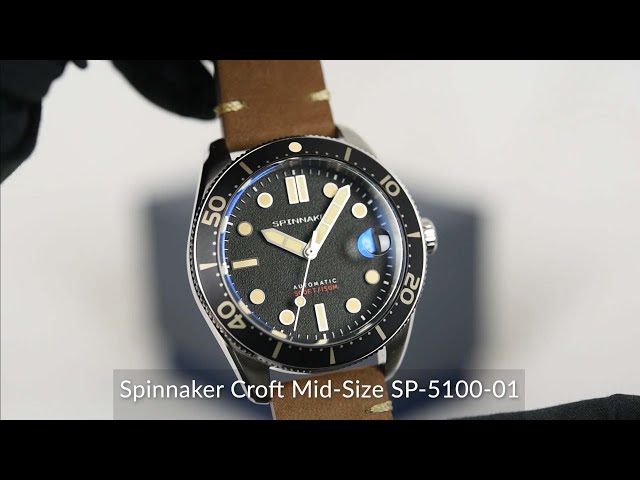 【とっしー様】SPINNAKER CROFT AUTOMATIC SP-5100 Spinnaker Croft Mid-Size SP-5100-01 - SeriousWatches.com