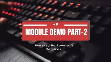 ERP HR Module: How to Generate Salary & Manage Payroll | Complete HR Process (PART-2)