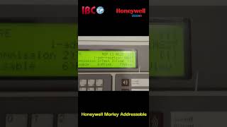 Honeywell Morley Addressable Fire Alarm  نظام إنذار ضد الحريق معنون مصنع العزبى للصناعات الدوائية