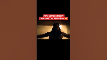 How People Think Samson Defeated The Philistines #shorts #youtubeshorts #trending #foryou #fyp