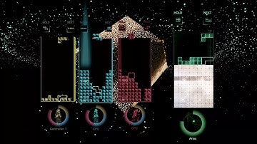 Tetris Effect Connected (PC) - Connected Mode (Maniac Mod) - Area 3