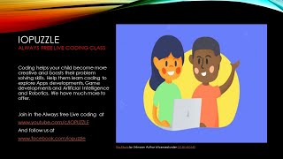 ioPuzzle Free Live Python Coding Class #7  - String Methods