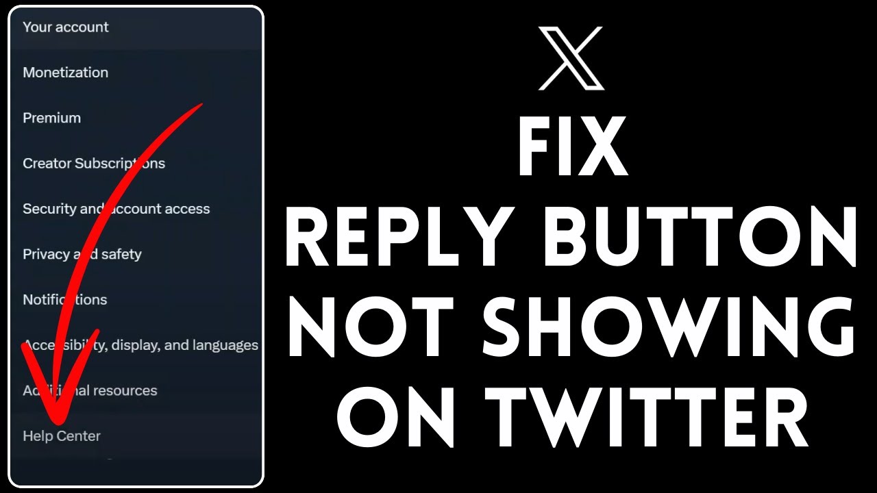 How to Fix Reply Button is Not Showing in Twitter 2024 - YouTube
