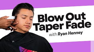 How To Cut a Blowout Taper Fade Haircut | Step by Step