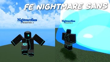 Arceus x Script | Fe Nightmare Sans Script Showcase [Animation]