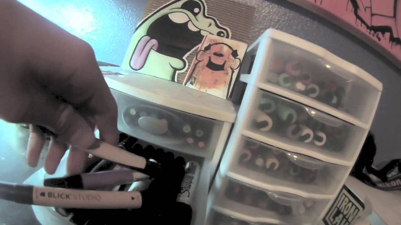 Reck Graffiti | Art Setup/Supplies | 2014