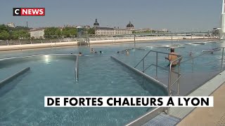 Canicule : le mercure atteint 40° à Lyon