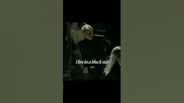 He looks so good!! 🖤 #harrypotter#dracomalfoy#dracotok#hogwarts#potterhead#trending#shorts#fypシviral