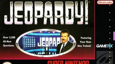 SNES Jeopardy! 5th Run Game #4