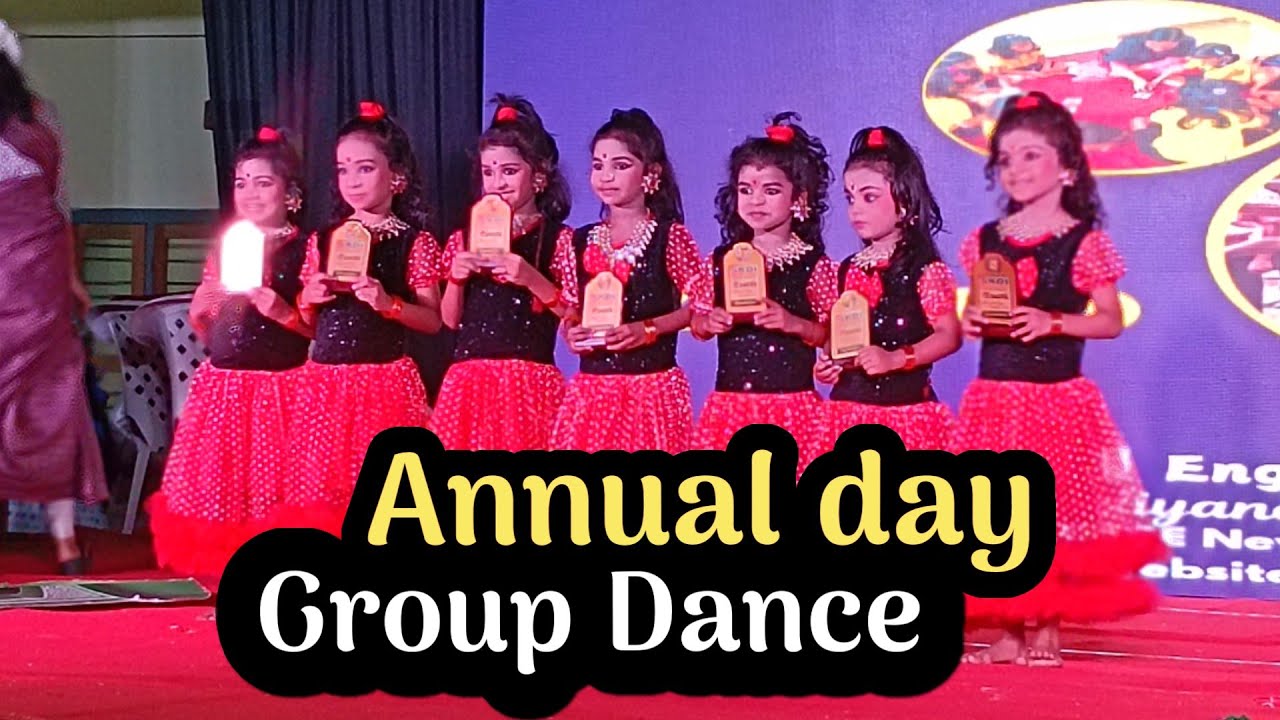 Annual day Group dance kg section #youtubevideo #dance #youtube - YouTube