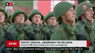 Tratat Crucial, Abandonat De Belarus. Știri B1Tv_29 Mai 2024