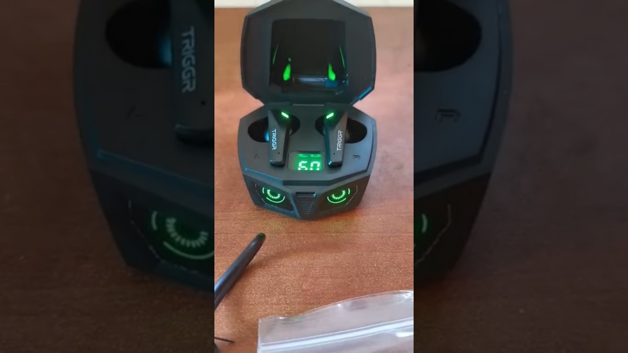 Trigger kraken X1 with battery display Bluetooth headset 