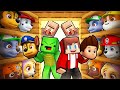 JJ and Mikey BECAME ANYONE in PAW PATROL to Troll Villagers in Minecraft (Maizen)