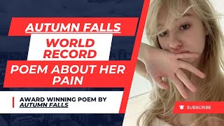 Autumn Falls wrote a Poem that everybody should listen | Autumn Falls latest Video 2024 Biograpy