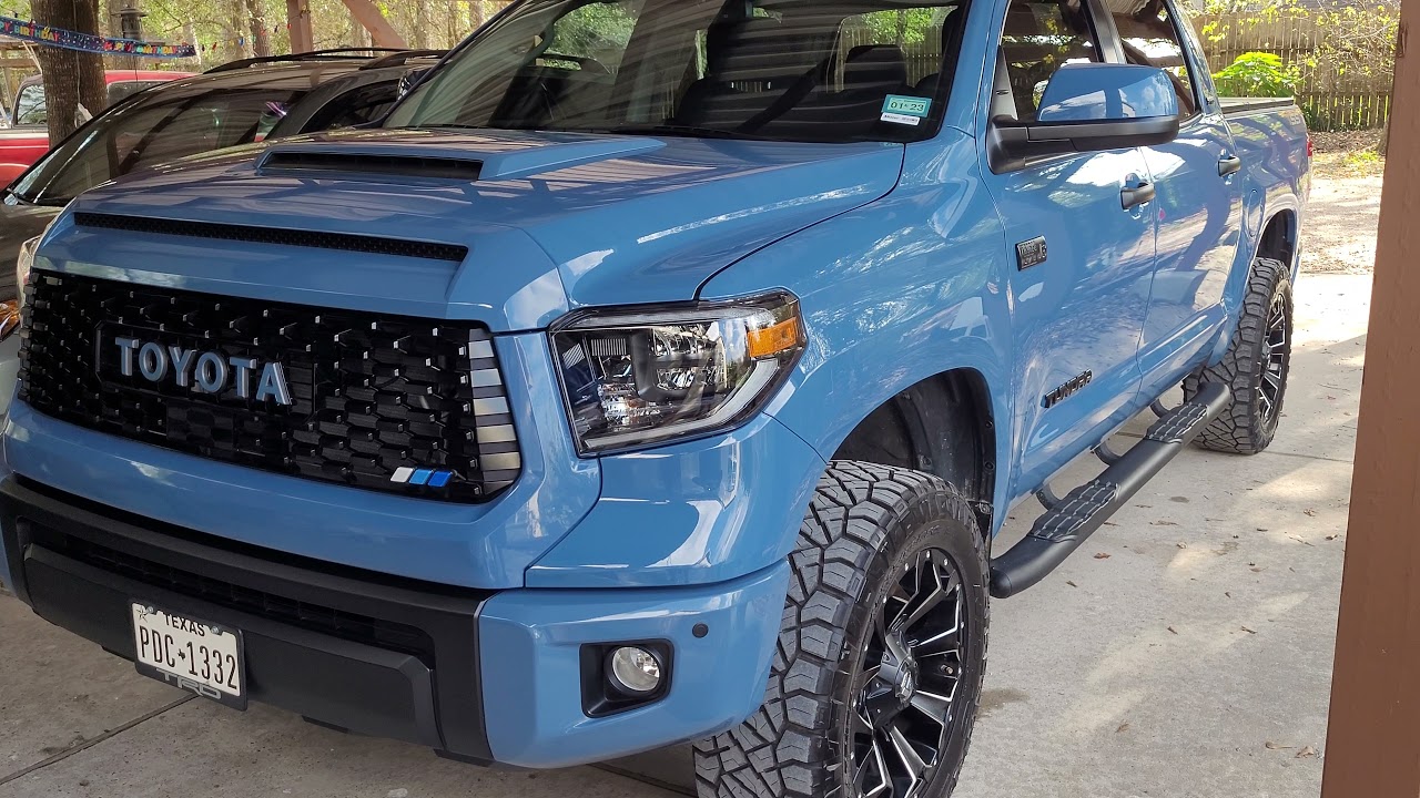 AMP by TLC product review on my 2021 Cavalry blue Toyota Tundra
