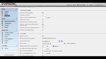Conference Room Setup for a Phone Terminal Extension in VoipNow