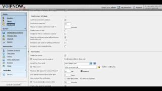 Conference Room Setup for a Phone Terminal Extension in VoipNow