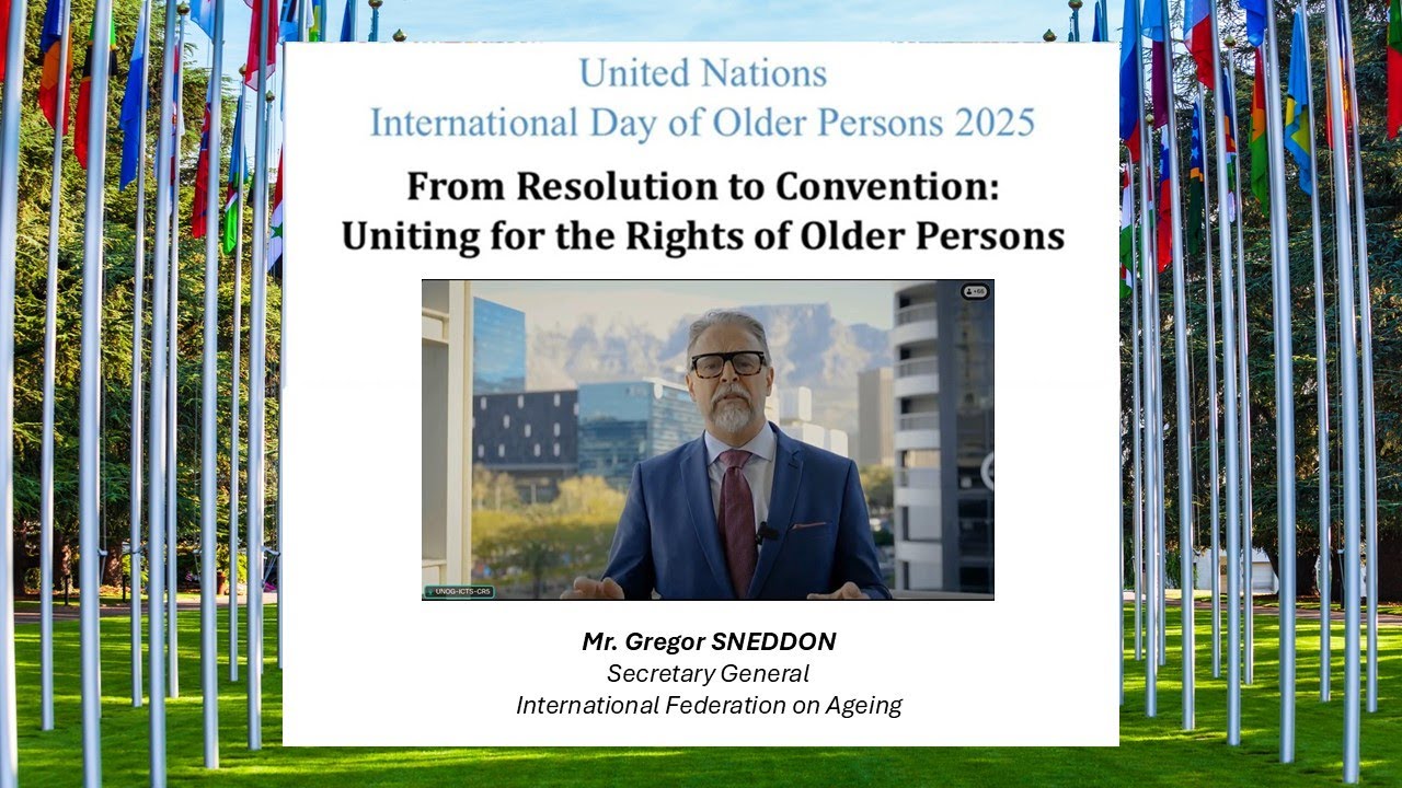 Intervention by Mr. Gregor SNEDDON at the (IDOP) 2025 – Geneva