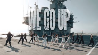 [KPOP IN PUBLIC] BABYMONSTER - 'WE GO UP' dance cover on USS Hornet | Bay Area