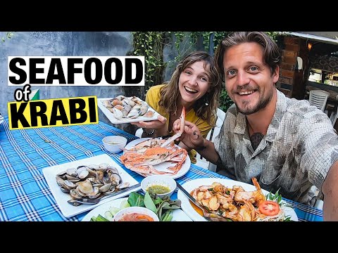 Authentic Thai Seafood Feast in a Local Ao Nang Restaurant | Krabi Thailand