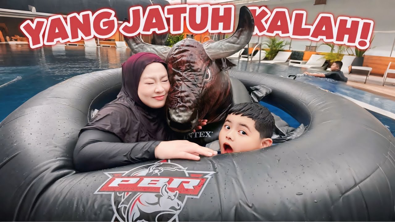 IGGY SAMA MAMI NAIK BANTENG DI KOLAM RENANG!