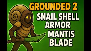 Unstoppable Tank Build! Snail Shell Armor + Frenzy Mutation + Mantis Blade | Grounded 2
