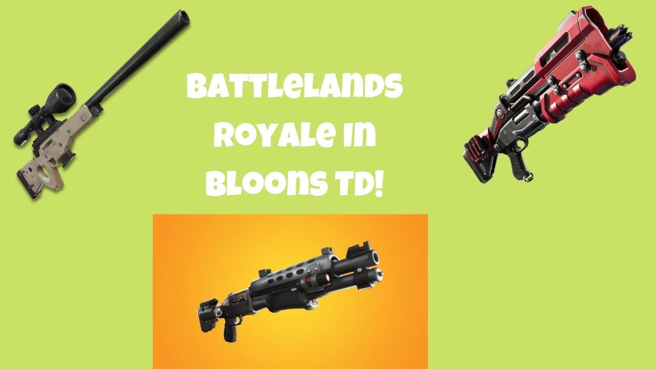 New Mod! Battlelands Royale in BTD Battles! YouTube