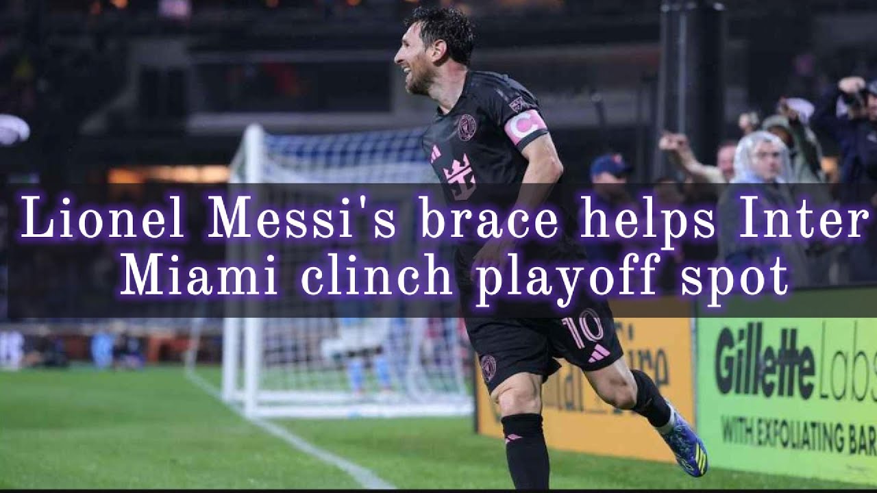 Дубль Лионеля Месси помог «Интер Майами» выйти в плей-офф