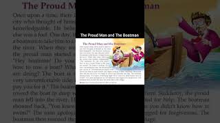 The Proud Man and the Boatman | #shorts #shortvideo #viral #ytshorts #english #kids #story