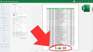 1️⃣2️⃣3️⃣Cómo poner números de página en Excel ("1"; "1 de 10" ; "1/10")