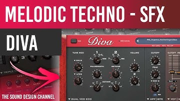 DIVA Tutorial | LFO Effect MELODIC TECHNO SFX  | AFTERLIFE - Tutorial