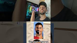 Cr7 🤦🏽♂️ consegue pausar? Desafio de Futebol challenge #futebol #cristianoronaldo #shorts