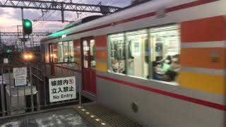 山陽6000系(6007F＋6006F)直通特急姫路行き　山陽明石駅発車