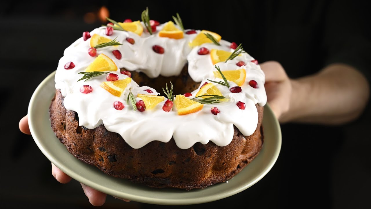 Очень вкусный Английский Рождественский кекс с орехами и сухофруктами! Пряная выпечка на Рождество!