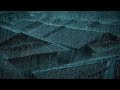 No Ads Rain Sounds for Sleeping – Heavy Rain ASMR on Tin Roof to Clear the Mind