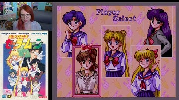 Bishoujo Senshi Sailor Moon (Sega Mega Drive English Hack) - Erin Plays