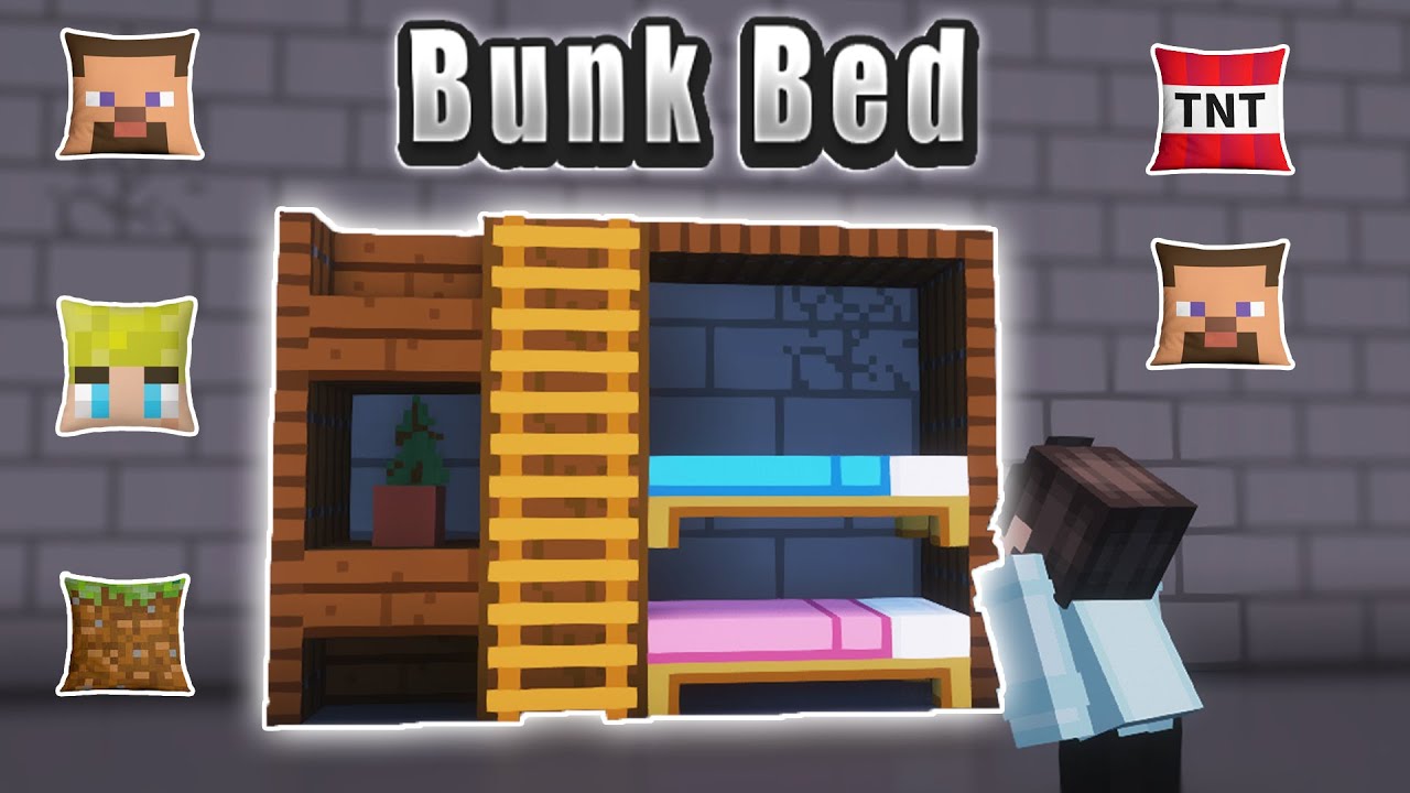 Best Bunk Bed Designs in Minecraft YouTube