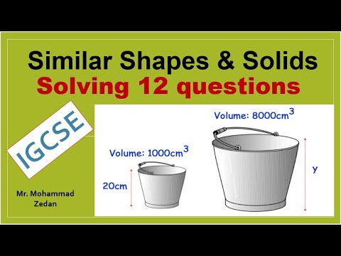 Similar shapes, Area