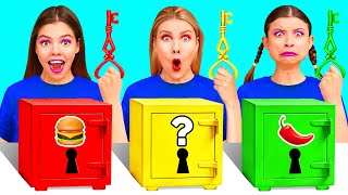Solve the Mystery Challenge of 1000 Keys | Funny Food Hacks by AZaZa Challenge Solve the Mystery Challenge of 1000 Keys | Funny Food Hacks by AZaZa Challenge