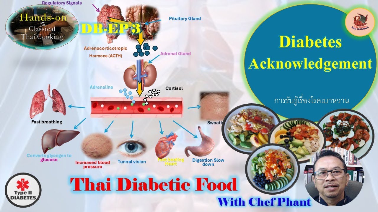 How to reverse T2 diabetes with Thai Diabetic Cooking. Video sec 1 of 9, Diabetes Acknowledgement.